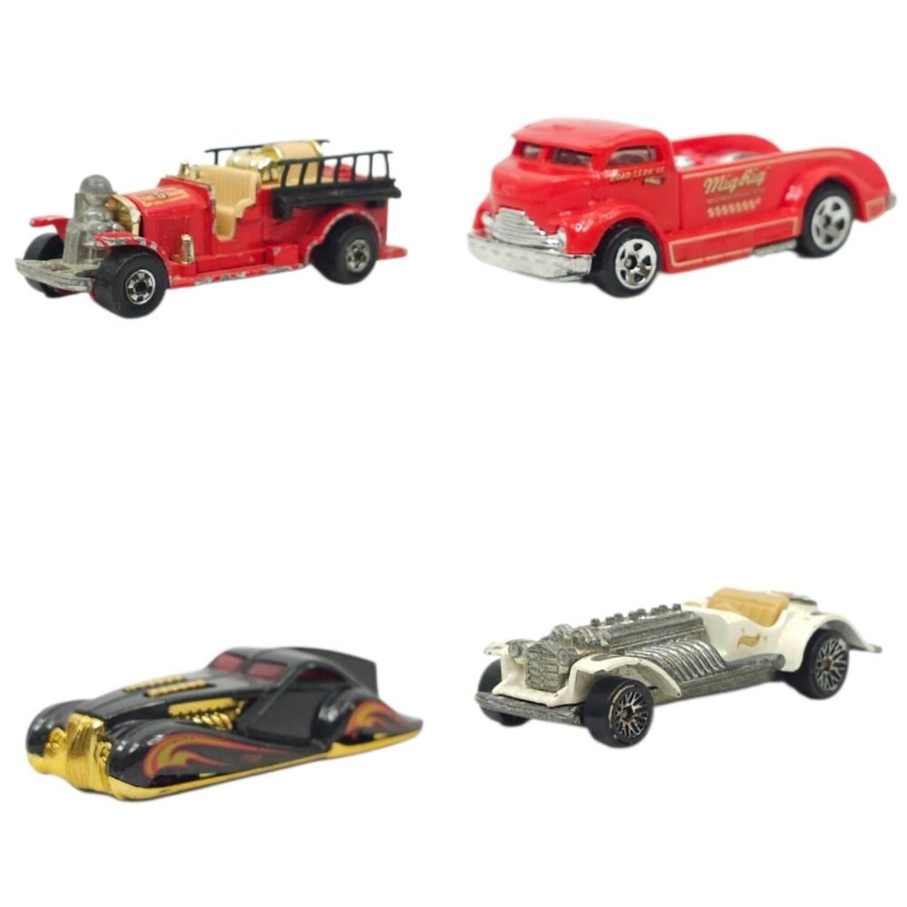 Hot Wheels Old Number 5 Mig Rig Screamliner Sweet 16 Diecast 1:64 Lot Of 4